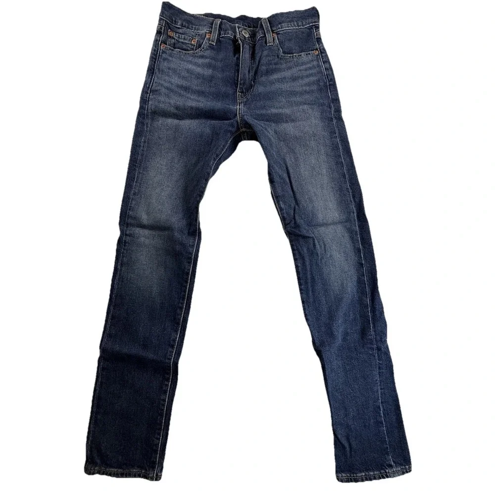 Levi's 511 Jeans Mens 30x32 Blue Slim Fit Medium Wash Faded American Denim Pants